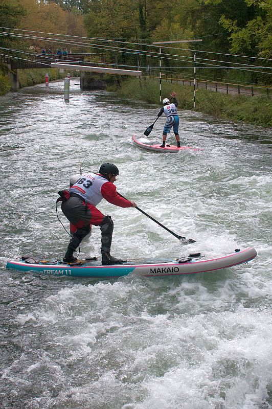 SUP Deutsche Meisterschaft 2022 Stand Up Paddling Wildwasser Downriver